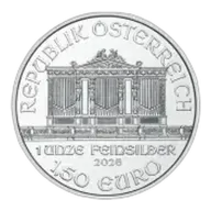 2026 Silver Philharmonic 1 oz Bullion Coin