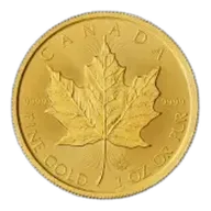 2022 Gold Maple Leaf 1 oz Bullion Coin
