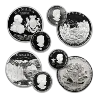 Royal Canadian Mint (RCM) 1 Kilo Silver Coins - Misc. Dated
