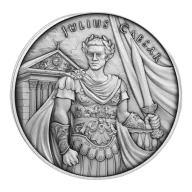 Pre-Owned Pinehurst Legendary Warriors: Julius Caesar 1oz Silver Round