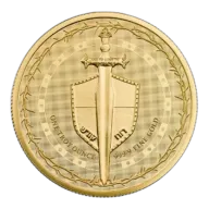 2025 1 oz Sword of Truth Gold Coin