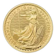 2026 1/2 oz Gold Britannia Coin BU