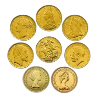 Great Britain 1/2 Sovereign - BU (Random Year)