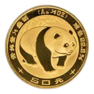 1/2 oz Panda Gold Coin