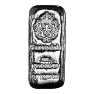 10oz "Chunky" Scottsdale Mint Silver Bar