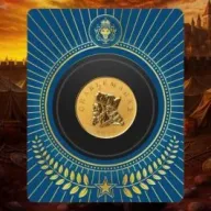 2025 1/10 oz Charlemagne Gold Coin - Commander Series