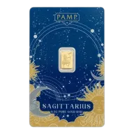 0.5g Zodiac Sagittarius Gold Bar | PAMP Suisse
