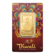 2025 1 oz PAMP Suisse Diwali Festival of Lights Gold Bar (New w/ Assay)