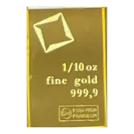 1/10 oz CombiBar Gold Bar