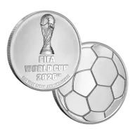 1 oz FIFA World Cup 2026 Silver Round (New)