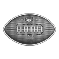 2025 2 oz Antique Samoa Silver Touch Down Coin (High Relief, Capsule + CoA)