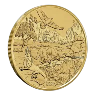 2026 1 oz Australian Gold Wonders of Australia The Outback Coin (BU)