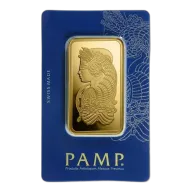 100 GRAM Gold PAMP Suisse Lady Fortuna Bar