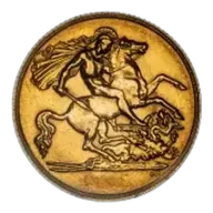 Pre-Owned Half Sovereign Gold Coin