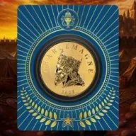 2025 1 oz Charlemagne Gold Coin - Commander Series