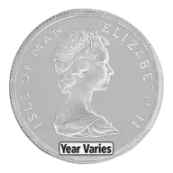 1/10 Oz Platinum Isle of Man Noble - BU (Random Year)