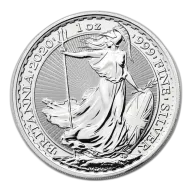 1 oz British Silver Britannia Coin (BU)