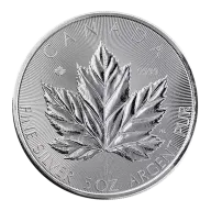 5 oz Maple Leaf Silver Coin