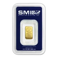 1 Gram Sunshine Mint .9999 Fine Gold Bar In Assay Mint Mark SI