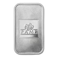 1 oz Silver Bar - PAMP USA