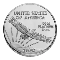 1 oz Platinum American Eagle - Random Year