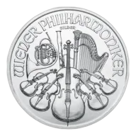 2021 1 oz Austrian Silver Philharmonic Coin BU