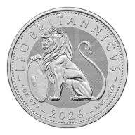 Silver Coin The British Lion 1 oz Silver 2026