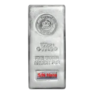 Royal Canadian Mint RCM 100 oz Silver Bar .9999 Fine Silver - Random Year