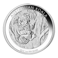 2013 1 oz Silver Australian Koala Coin