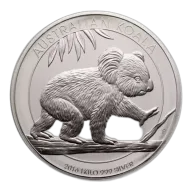 Australian 1 Kilo Silver Koala - Misc. Dated