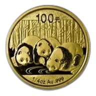 2013 1/4 Ounce Chinese Gold Panda Coin Sealed