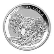 2014 1 oz Silver Australian Koala Coin