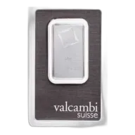1 oz Valcambi Platinum Bar - In Assay