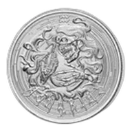 1 oz Silver Round - Aquarius (Zombie Zodiacs)