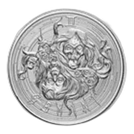 1 oz Silver Round - Gemini (Zombie Zodiacs)