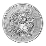 1 oz Silver Round - Virgo (Zombie Zodiacs)