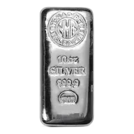 10 oz Nadir Silver Cast Bar