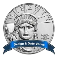$100 American Platinum Eagle 1 oz Brilliant Uncirculated Random Date