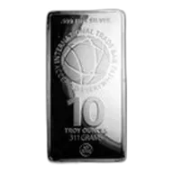 10 oz Silver Bar - International Trade Bullion (ITB)