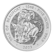 Royal Mint 10oz Silver Tudor Beast: Yale of Beaufort - 2023