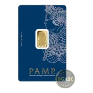 2.5 Gram PAMP Suisse Fortuna Veriscan Gold Bar (New w/ Assay)