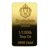 1/100 oz Gold Bar Varied Condition