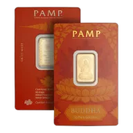 5 Gram Gold Bar (The Buddha) (Inc. Assay Card) - Pamp Suisse