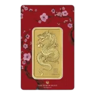 Perth Mint Gold Bar - Year of the Dragon, 1oz