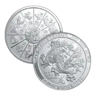 1 oz Lunar Silver Round
