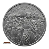 2026 William Wallace Legendary Warriors 1oz Silver Bullion Round