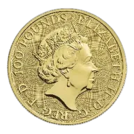 1oz Gold Coin Queen's Beast White Horse of Hanover UK