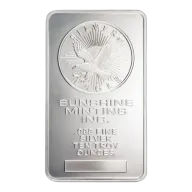 10 oz Generic .999 Silver Bar