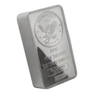 100 oz Generic .999 Silver Bar