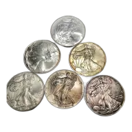 1 oz .999 American Silver Eagle imperfect